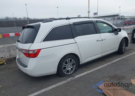 2012 Honda Odyssey Ex-L from USA, damaged, VIN 5FNRL5H63CB146483